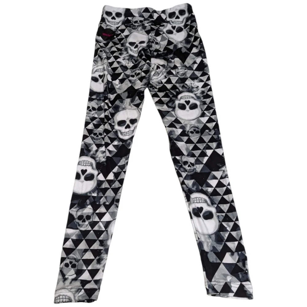 No Boundaries High Rise Skull‎ Leggings Size Small (3-5)